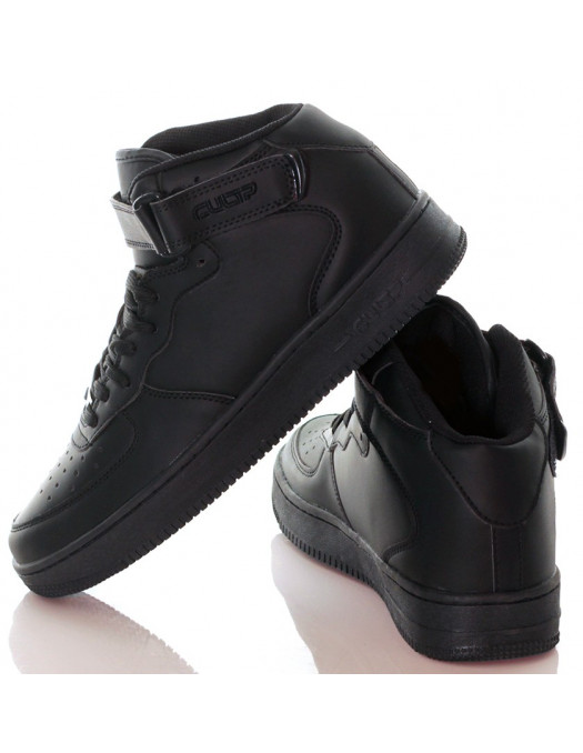 Hi Top Shoes Black