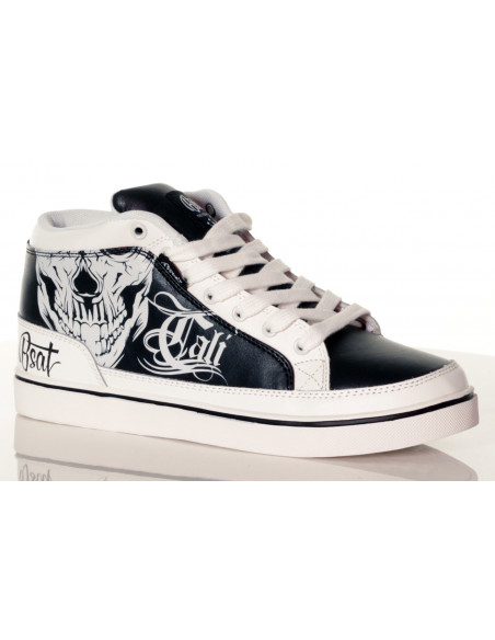 Cali Swag Shoes Black/White by BSAT
