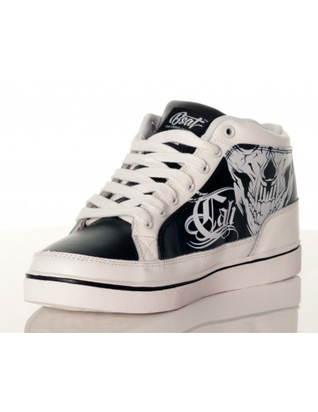 Cali Swag Shoes Black/White by BSAT
