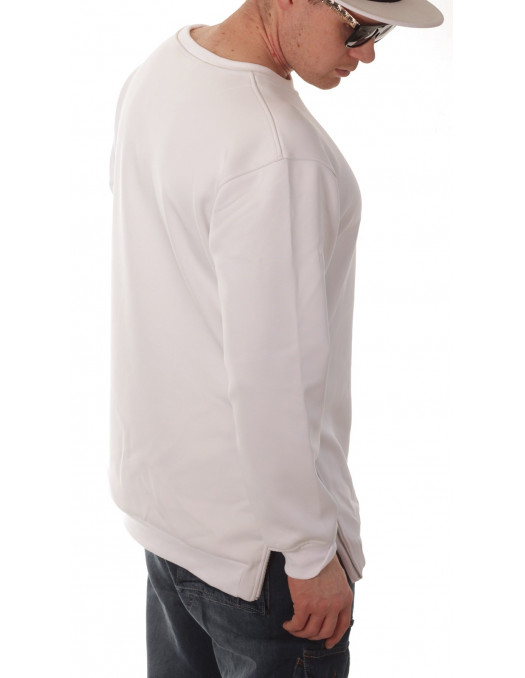 Side-Zip Shirt White