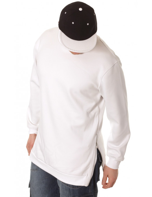 Side-Zip Shirt White