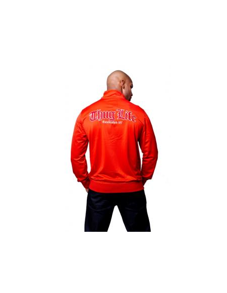 Thug Life Track Jacket Red