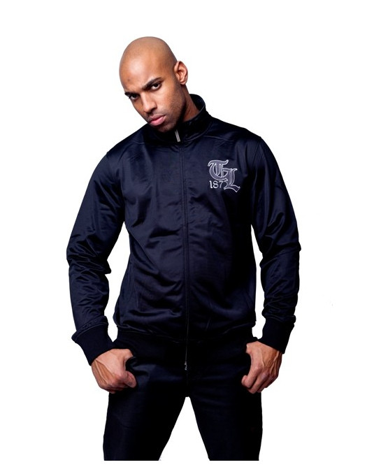 Thug Life Track Jacket Black