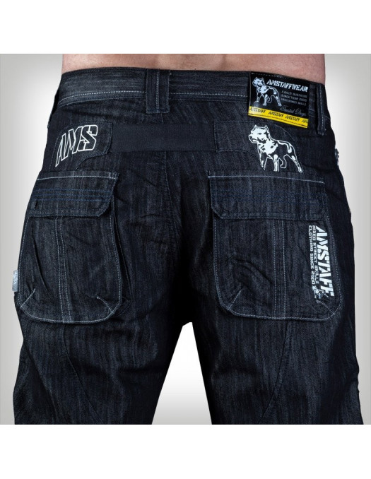 Amstaff Loose Fit Jeans Black