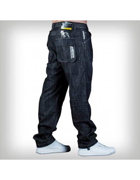 Amstaff Loose Fit Jeans Black