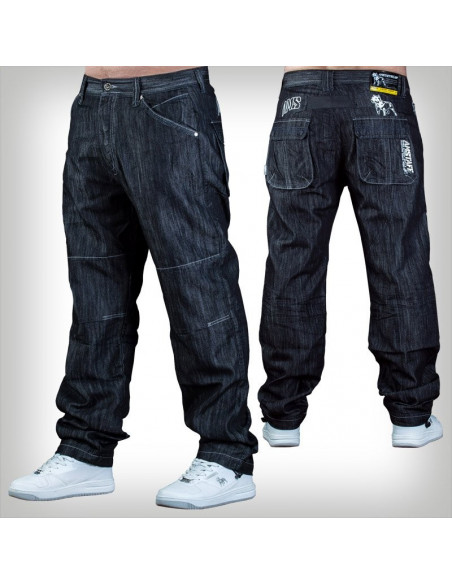 Amstaff Loose Fit Jeans Black