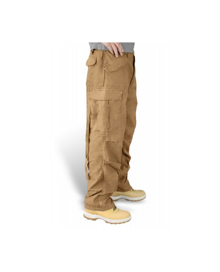 Surplus Vintage Fatigue Cargo Pants Khaki