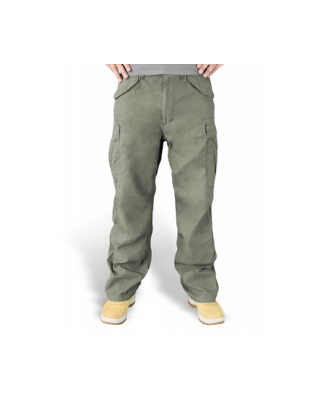 Surplus Vintage Fatigue Cargo Pants Olive