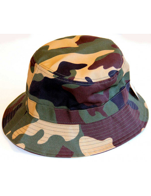 Camo Bucket Hat Woodland
