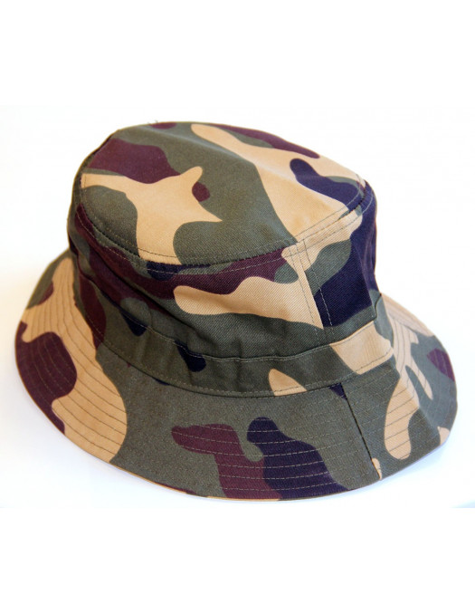 Camo Bucket Hat Woodland