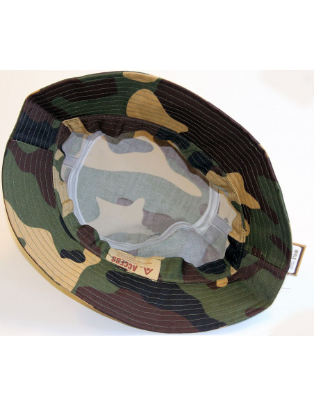 Camo Bucket Hat Woodland