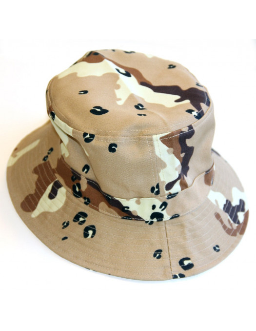 Camo Bucket Hat Khaki Desert