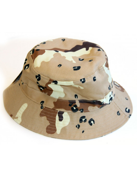 Camo Bucket Hat Khaki Desert