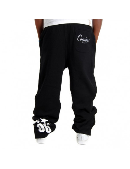 Cocaine Life Logo Sweatpants Black