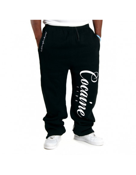 Cocaine Life Logo Sweatpants Black