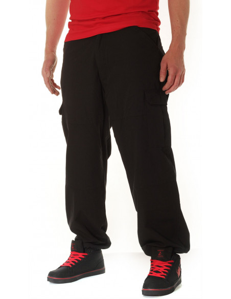 Cargo bukser Combat Black by BSAT
