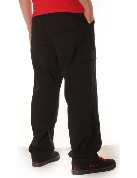 Cargo bukser Combat Black by BSAT