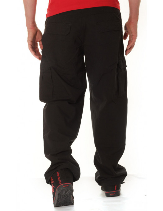 Cargo bukser Combat Black by BSAT