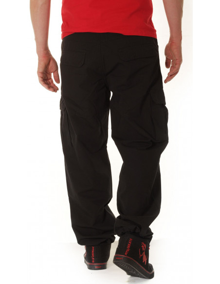 Cargo bukser Combat Black by BSAT