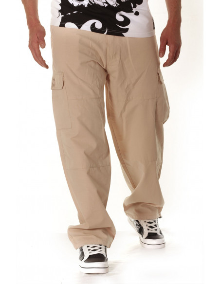Cargo bukser Combat Beige by BSAT