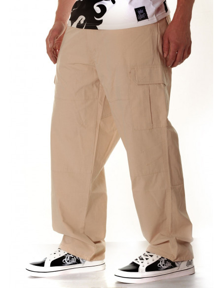 Cargo bukser Combat Beige by BSAT