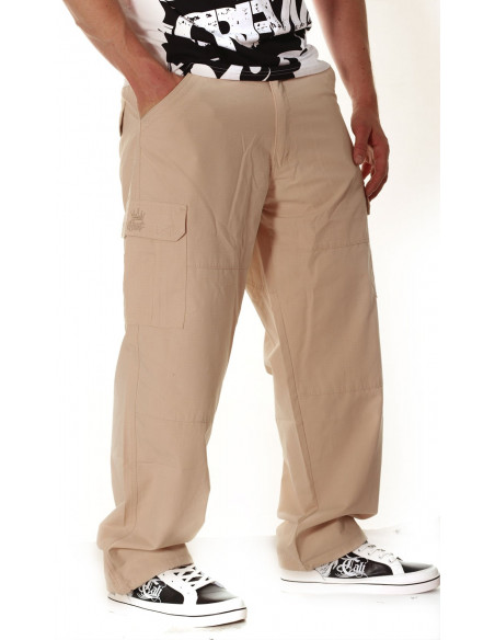 Cargo bukser Combat Beige by BSAT