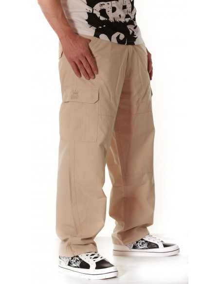 Cargo bukser Combat Beige by BSAT