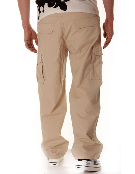 Cargo bukser Combat Beige by BSAT