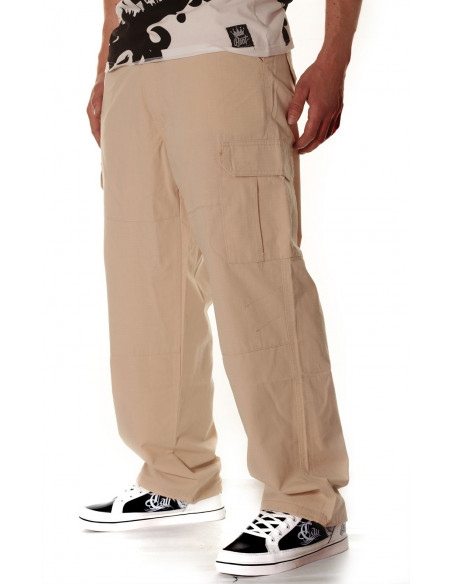 Cargo bukser Combat Beige by BSAT