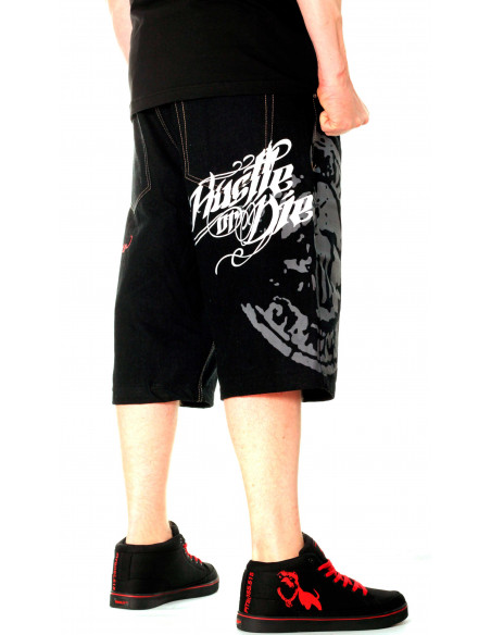 Hustle or Die Baggy Shorts