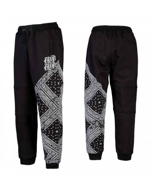 Blood Black Bandana Sweatpants