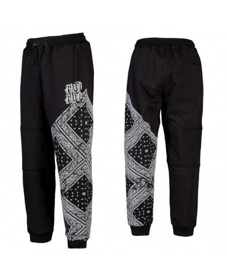 Blood Black Bandana Sweatpants