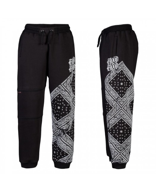 Blood Black Bandana Sweatpants