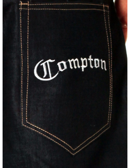 Straight Outta Compton Jeans Navy by BSAT