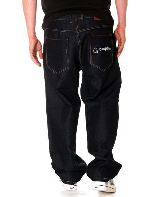 Straight Outta Compton Jeans Navy by...