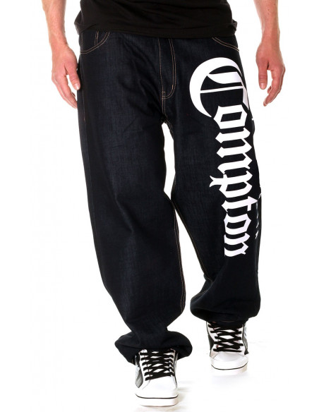 Straight Outta Compton Jeans Navy by BSAT