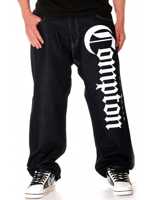 Straight Outta Compton Jeans Navy by...