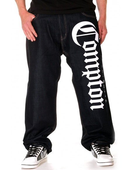 Straight Outta Compton Jeans Navy by BSAT