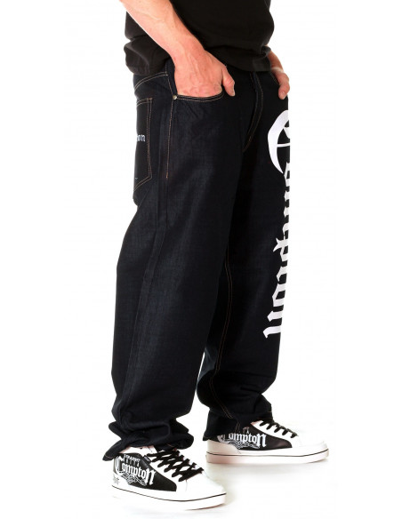 Straight Outta Compton Jeans Navy by BSAT