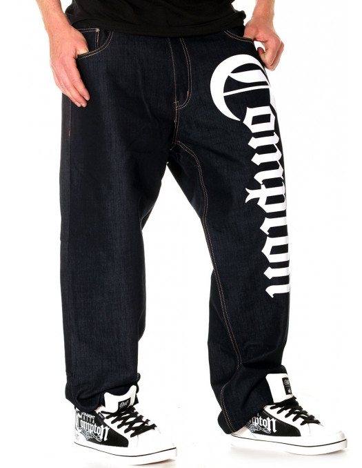 Straight Outta Compton Jeans Navy by...