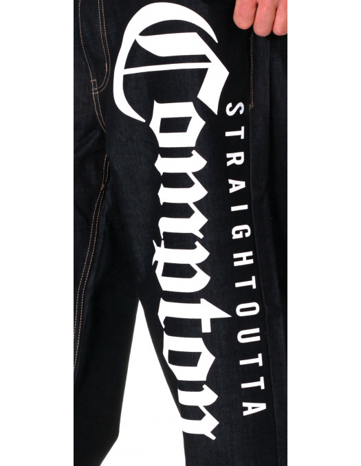 Straight Outta Compton Jeans Navy by...