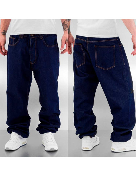 DNGRS Drawstring Baggy Blue