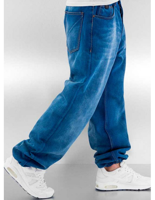 DNGRS Drawstring Baggy Mid Blue