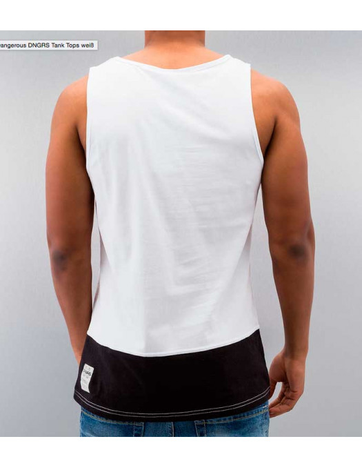 DNGRS 99Problems Tank Top White