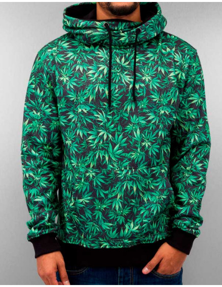 DNGRS Weed Hoody Green