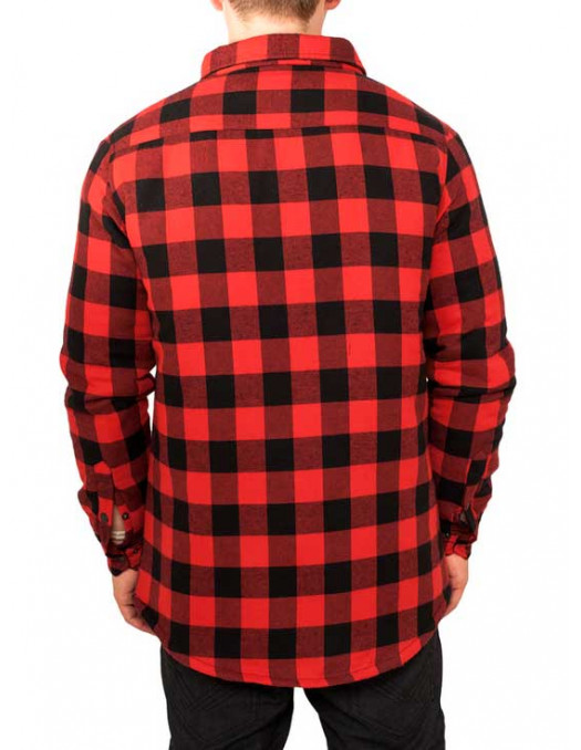 Padded Checked Flanell Light Jacket...