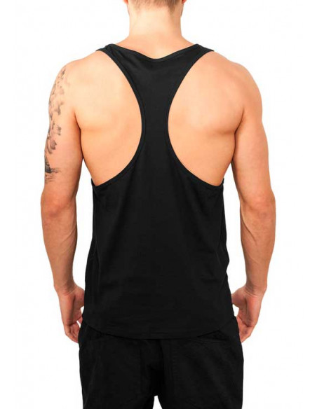 Racerback Loose Tank Black