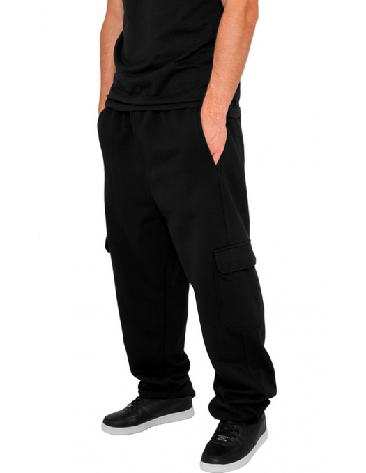 Urban Cargo Sweatpants Black