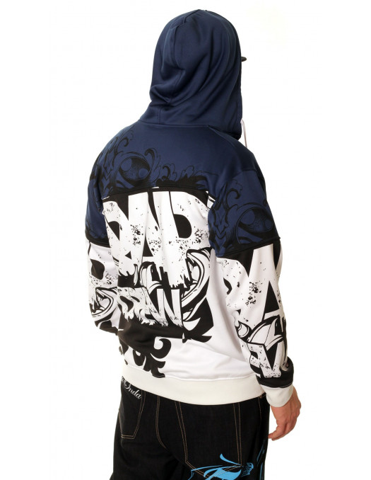 RAP CREW Hoodie Royal  by BSAT