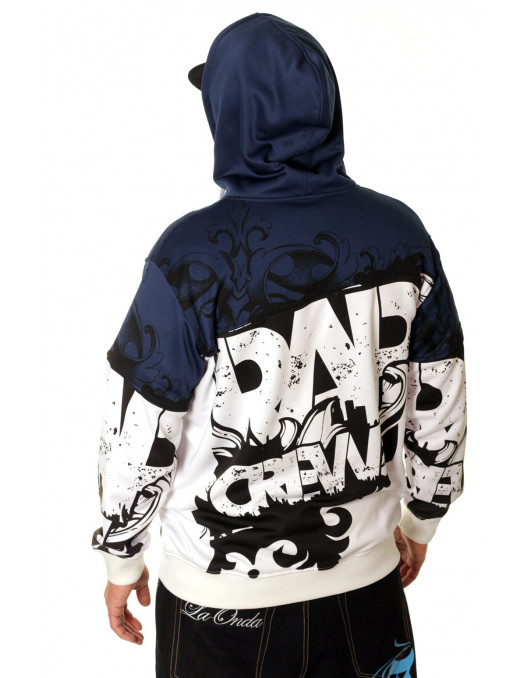 RAP CREW Hoodie Royal  by BSAT